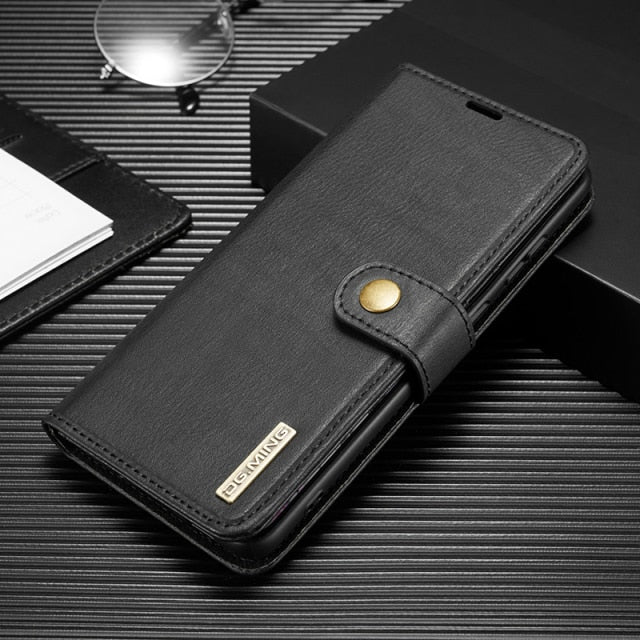 Redpepper Galaxy S22 Ultra cover pelle portafoglio nera