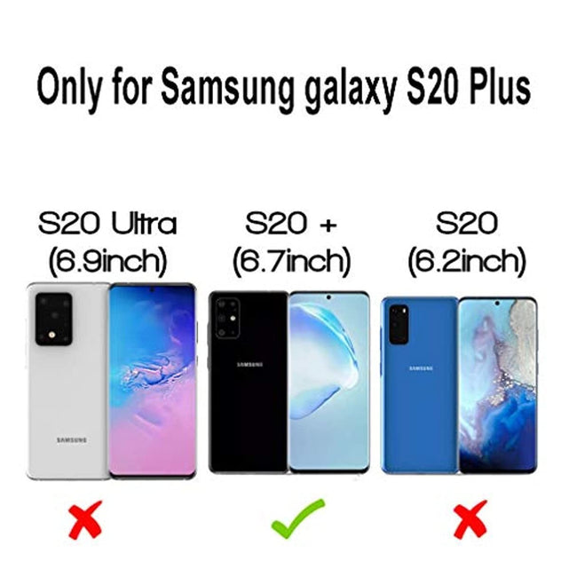 Redpepper Galaxy S20 Plus Cover Impermeabile IP68 Nera