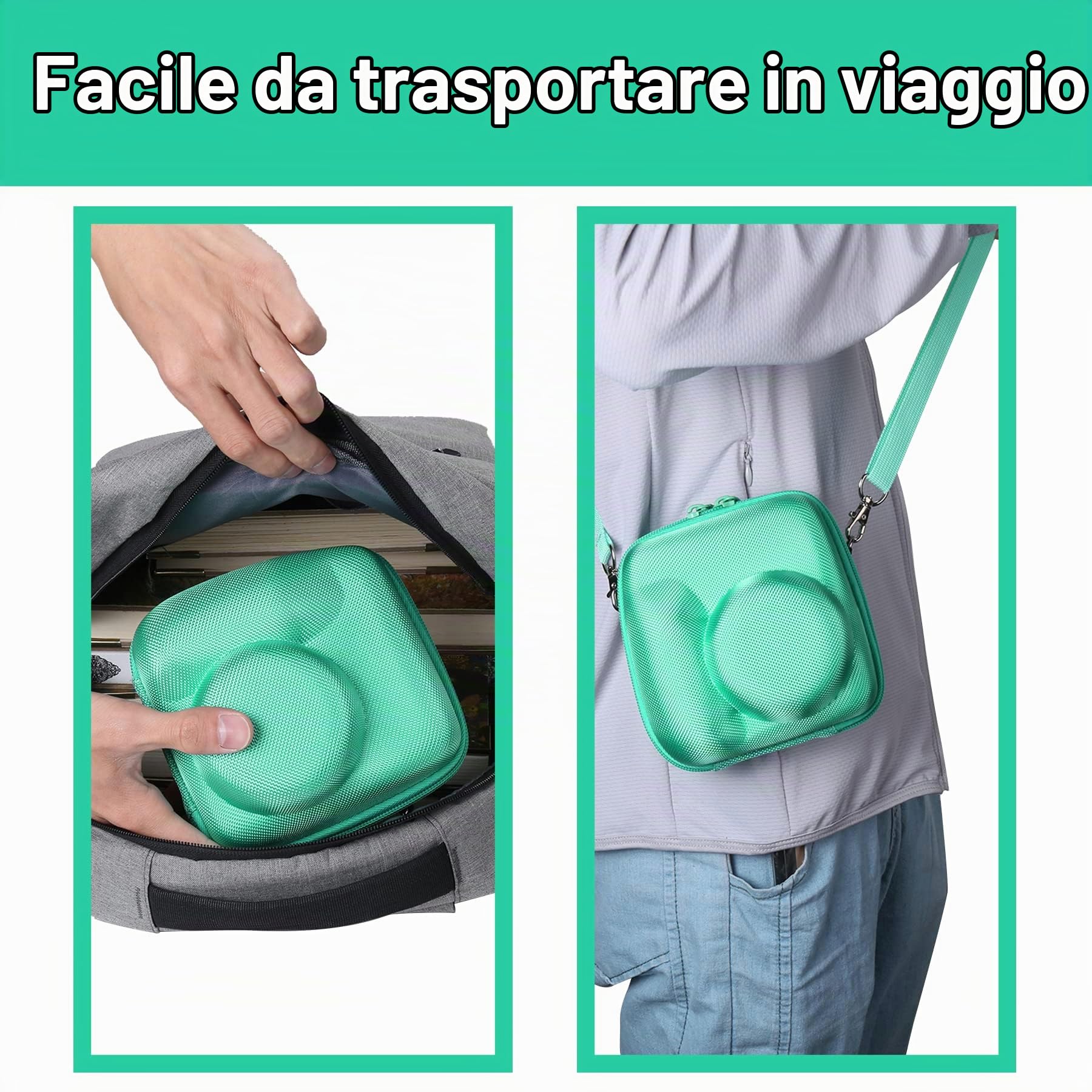 Aenllosi Camera Case Instax Mini 12 custodia verde