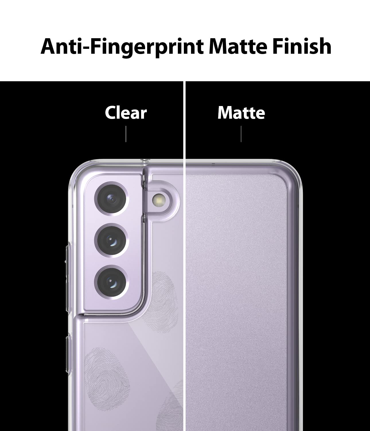 Ringke Fusion Cover Galaxy S21 FE 5G Matte Clear opaca