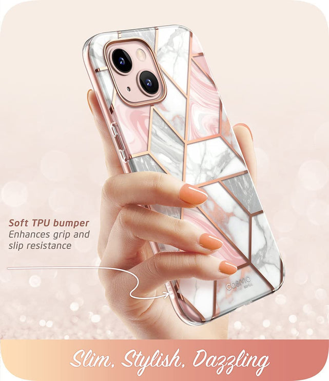 Redpepper iPhone 13 Mini Cover Marmo Integrale TPU 5,4"