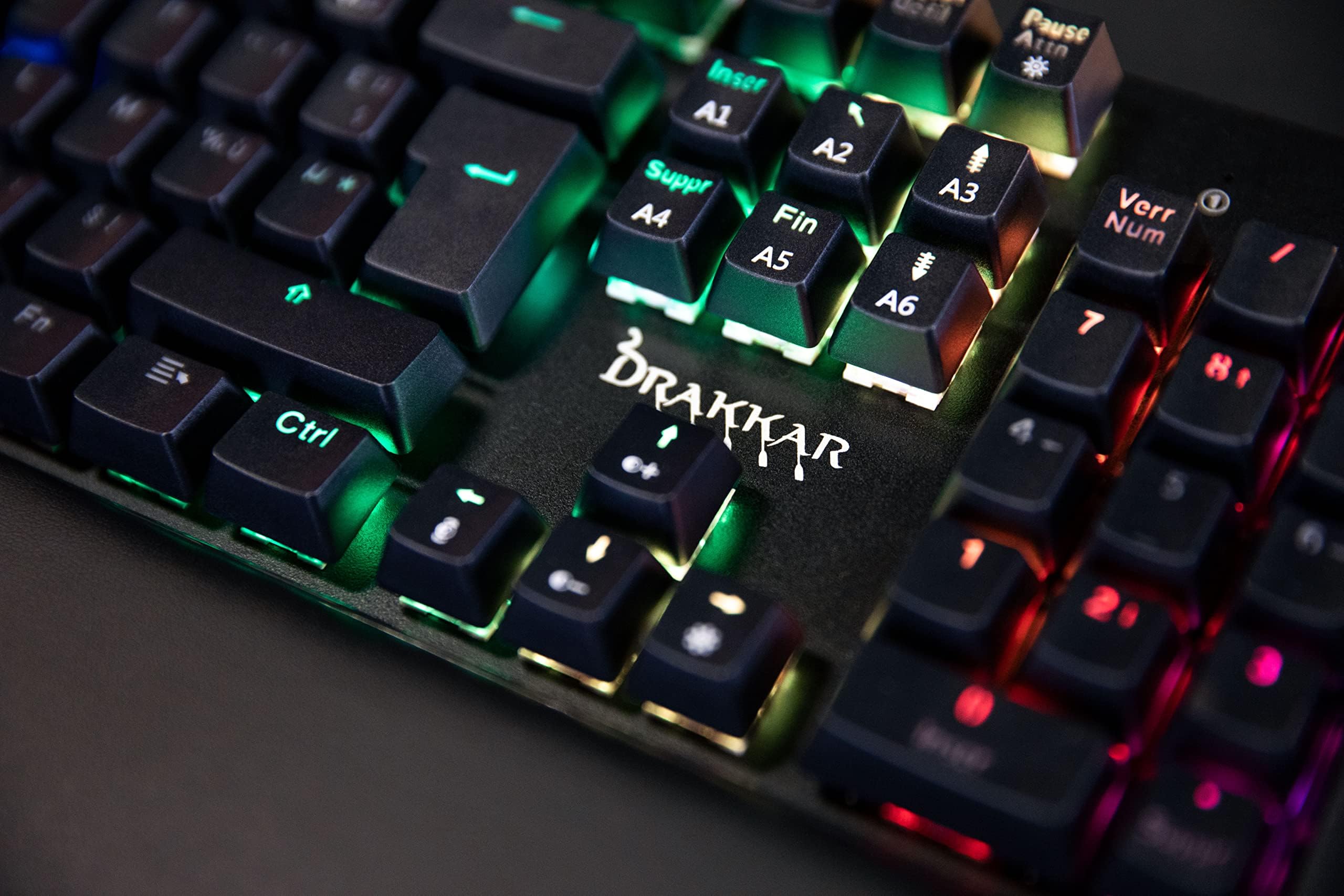 Konix Drakkar Helheim Elite Tastiera Gaming Meccanica AZERTY RGB