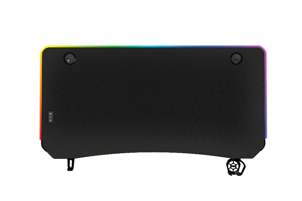 Konix Gaming desks Spectra scrivania gaming 120 cm LED nera
