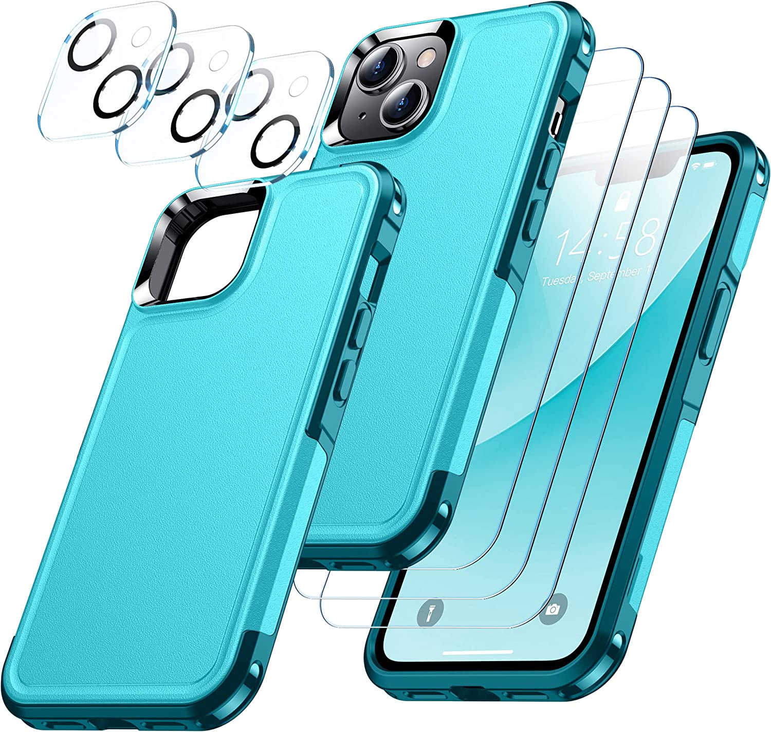 Redpepper Apple Cases iPhone 14 cover antiurto bumper rigido