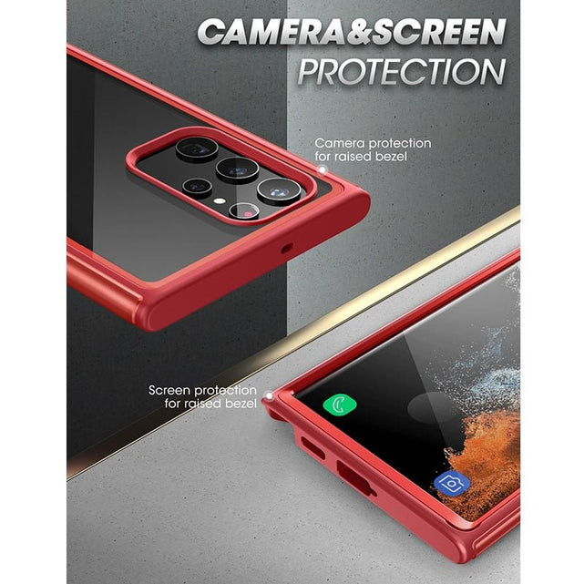 Redpepper Galaxy Cases bumper S22 Ultra nero ibrido slim