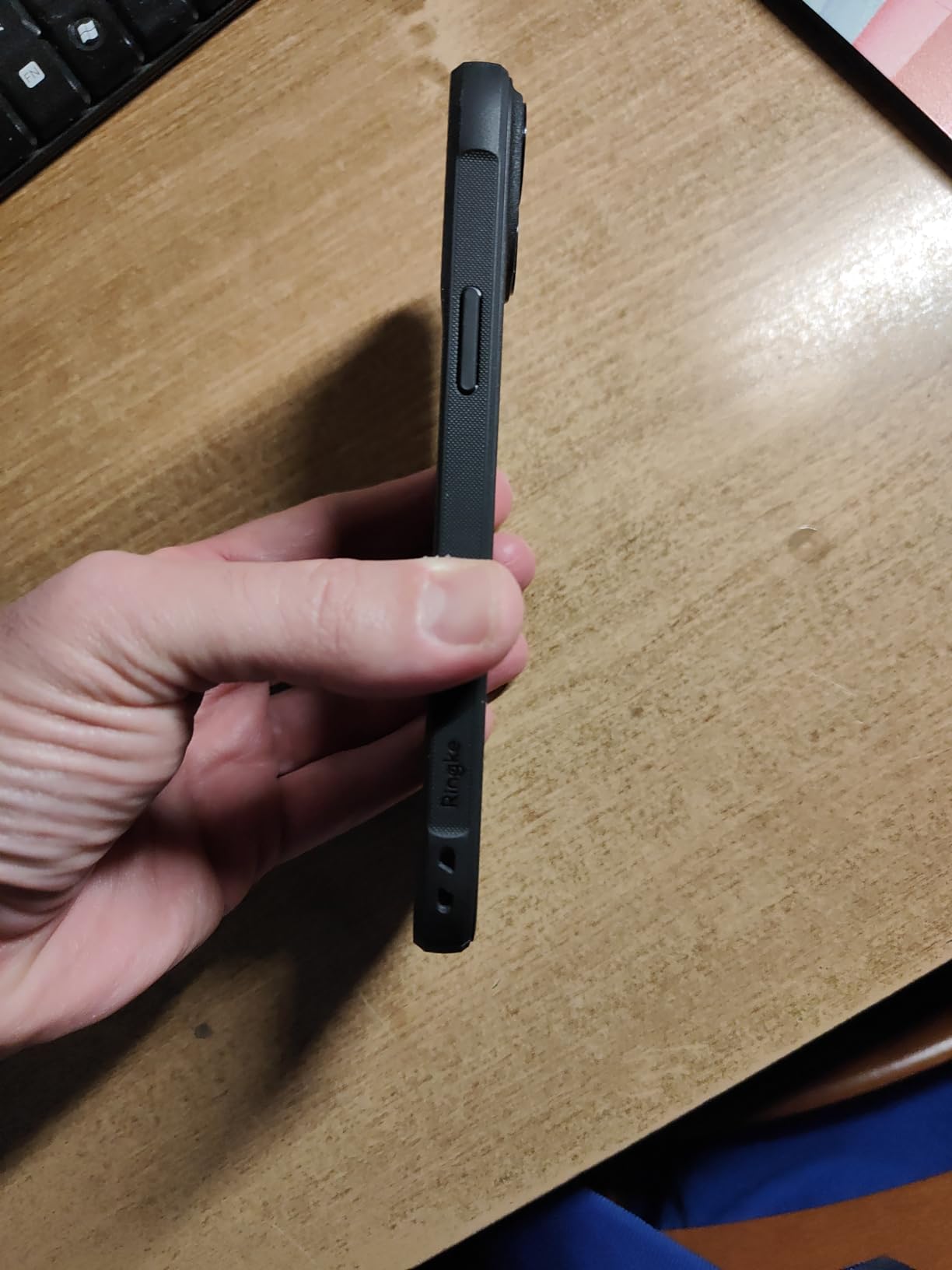Ringke Onyx Cover iPhone 16 Pro Max Black Nera Antiscivolo