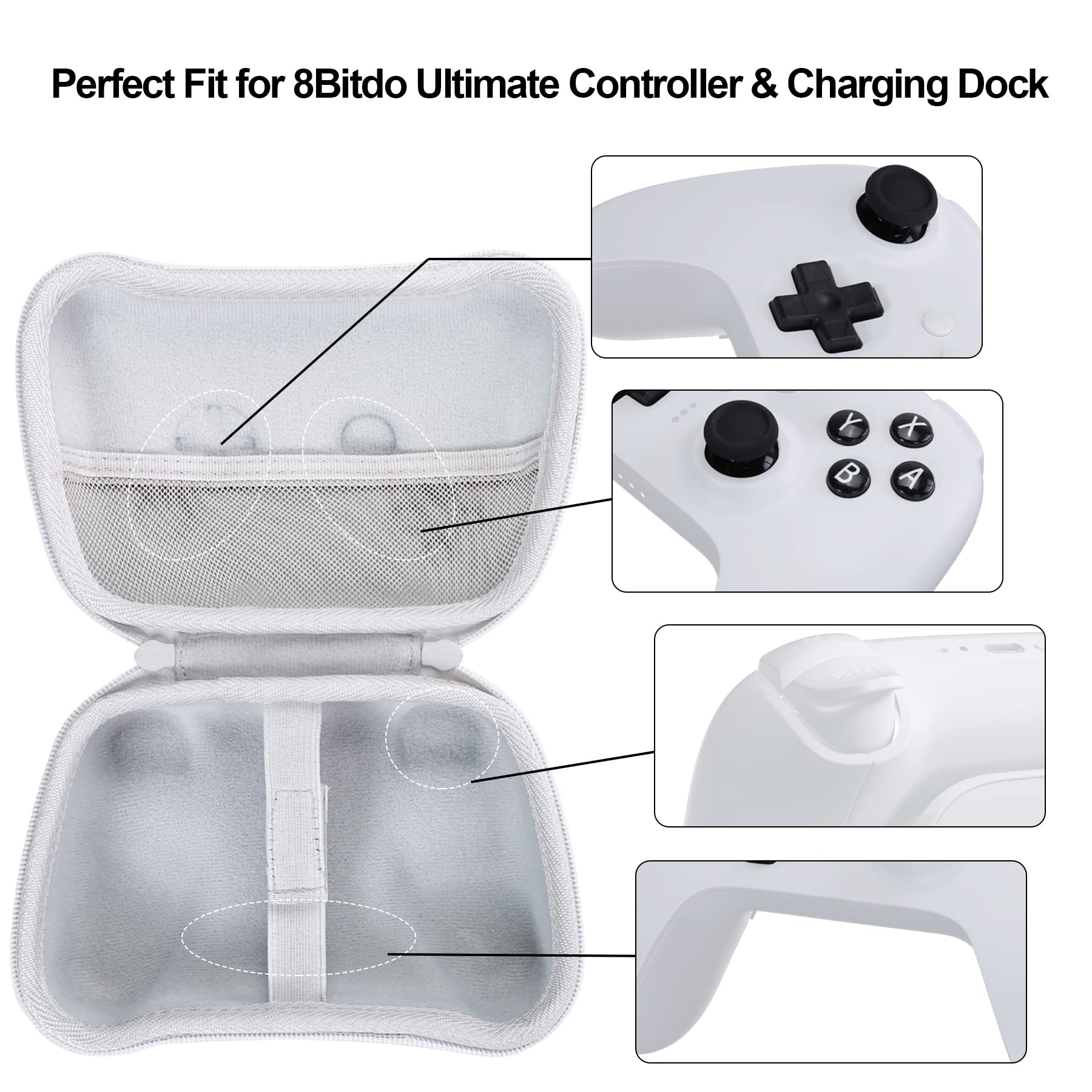 Aenllosi Game Controller Case Custodia Razer Wolverine V2 Pro
