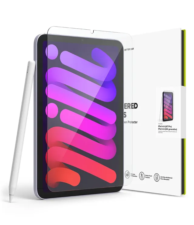 Ringke Full Glass Pellicola iPad mini 6 A17 Pro Vetro Temperato 9H
