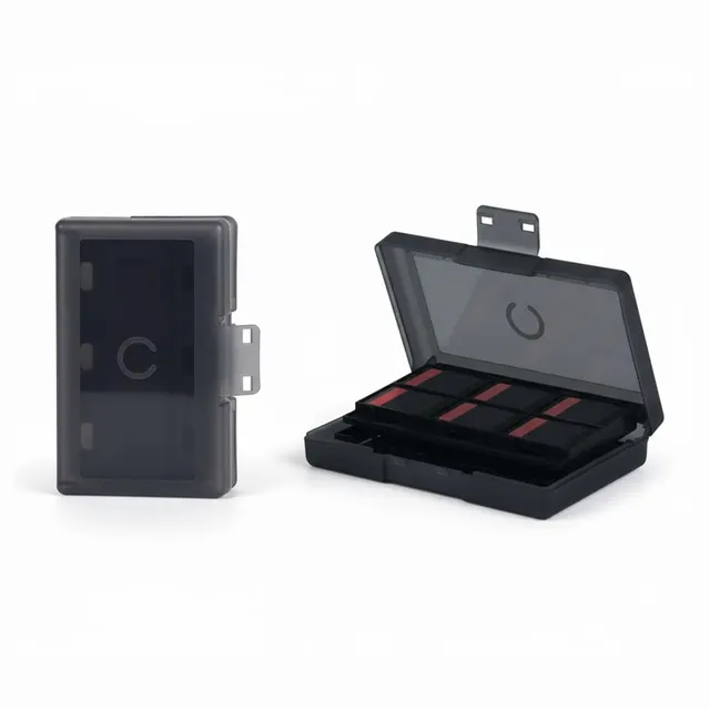 Konix Custodia Cartucce Switch 2 Nera 24 Scomparti Standard