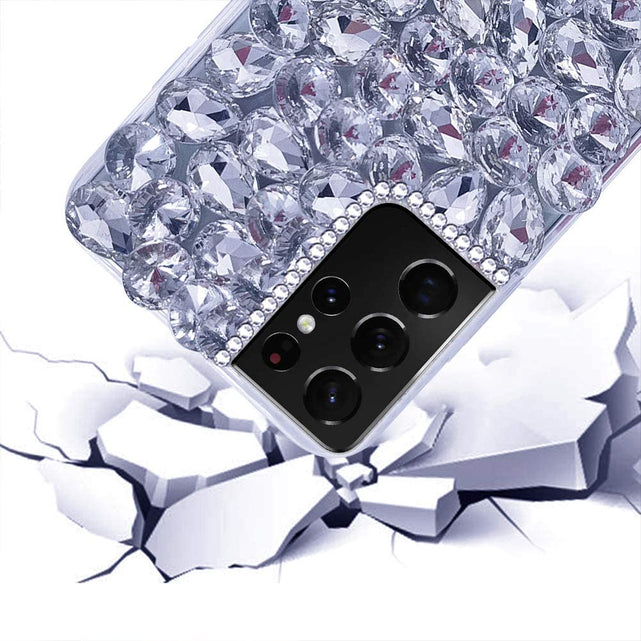 Redpepper Galaxy S21 Ultra Custodia Silicone Brillante Elegante