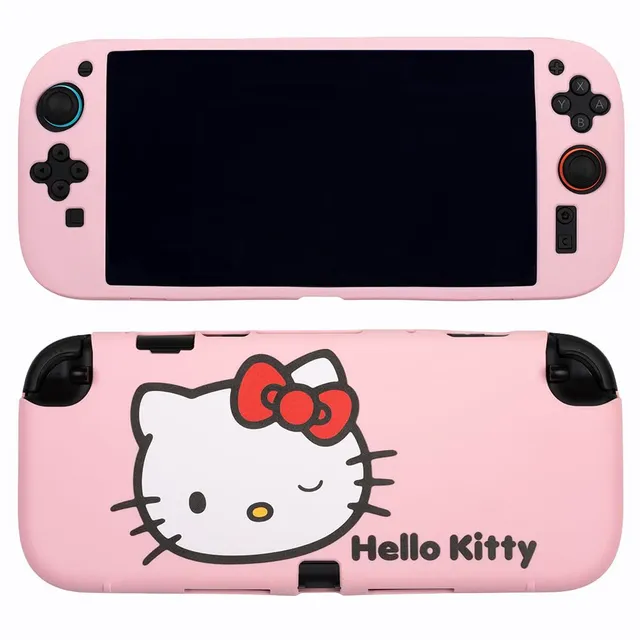Konix Hello Kitty Cover Switch 2 Silicone Rosa Antiurto