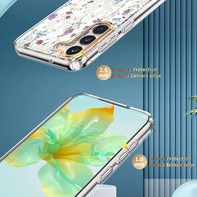 Redpepper Galaxy Cases cover S23 6,1" fiori anti impronta