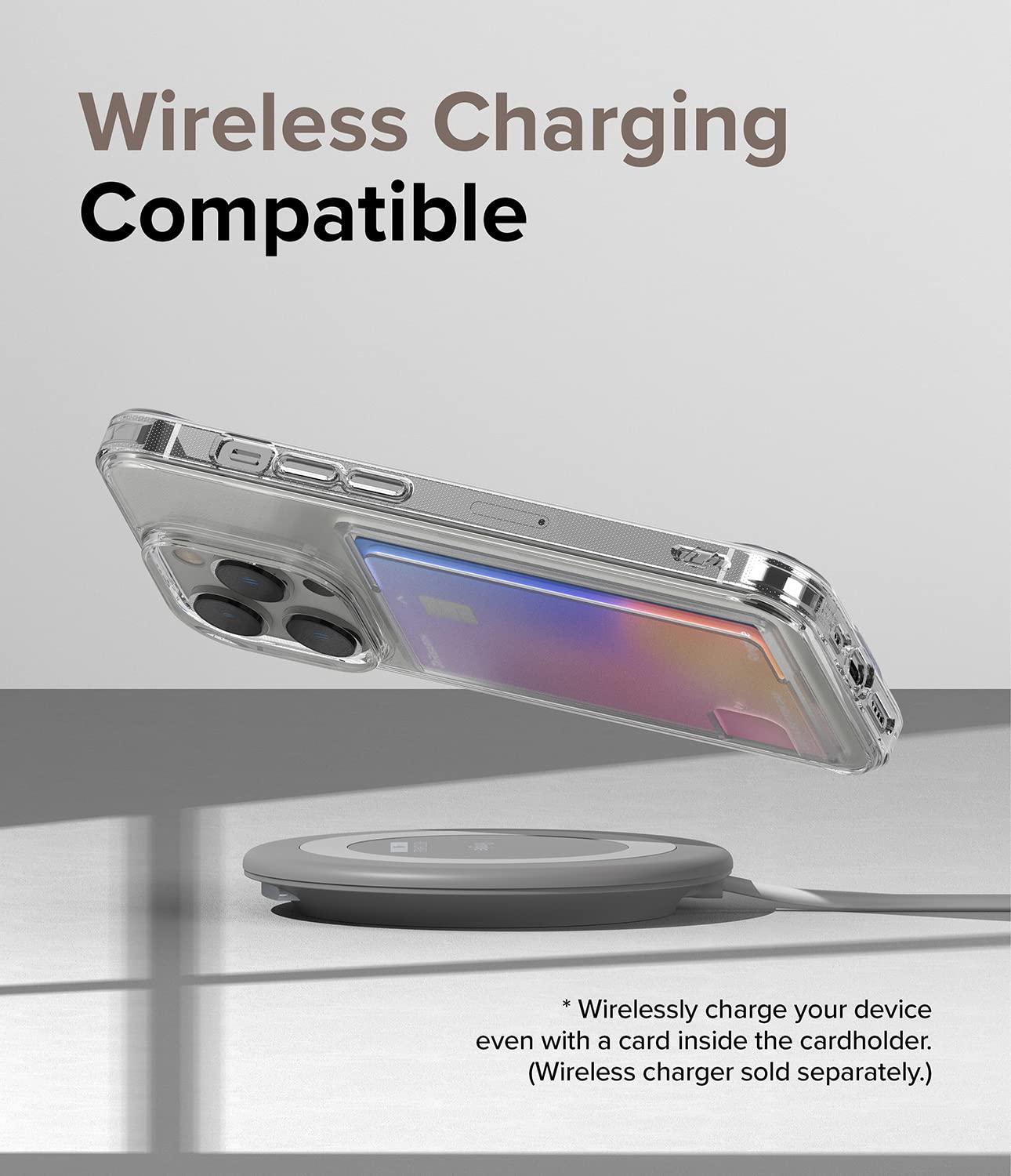 Ringke Fusion Card Cover iPhone 14 Pro Max Clear Carte