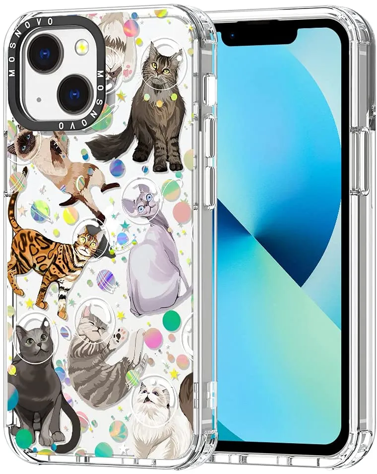 Redpepper Apple Cases iPhone 13 Mini cover leopardo trasparente slim
