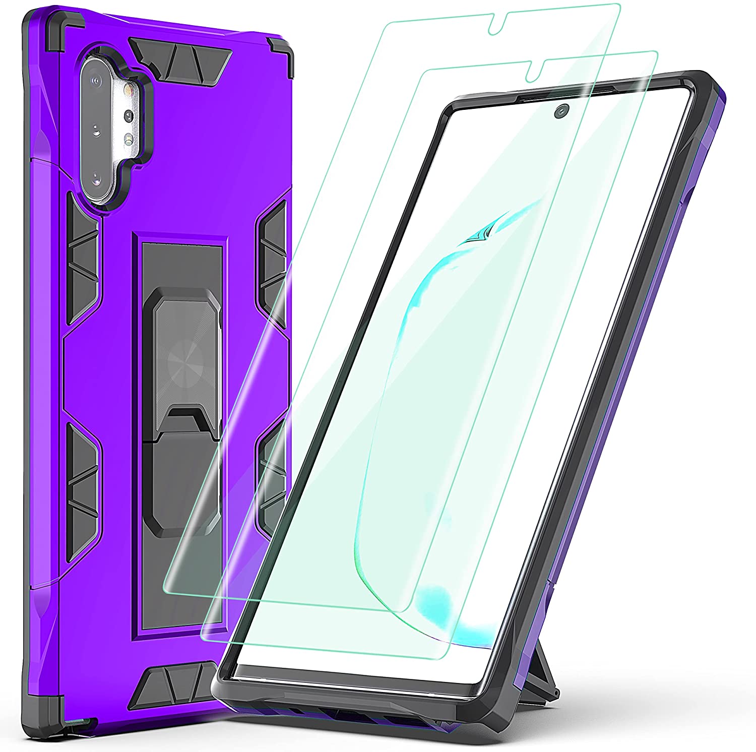 Redpepper Galaxy Note 10 Plus cover con stand e pellicole