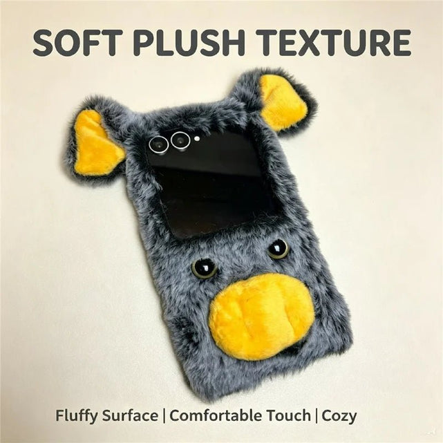 Redpepper Galaxy Cases cover peluche Galaxy Z Flip 8 grigia