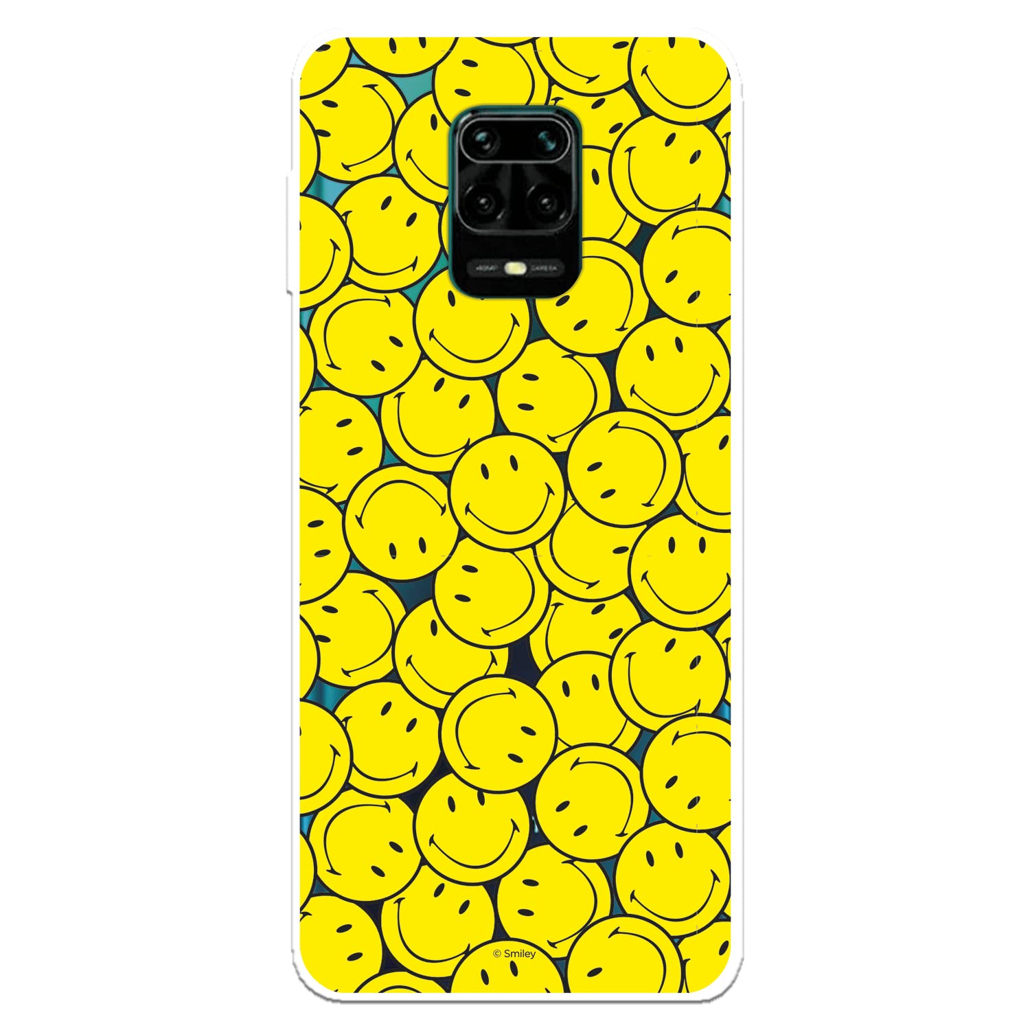 La Casa de las Carcasas Smiley Stickers cover Redmi Note 9S trasparente