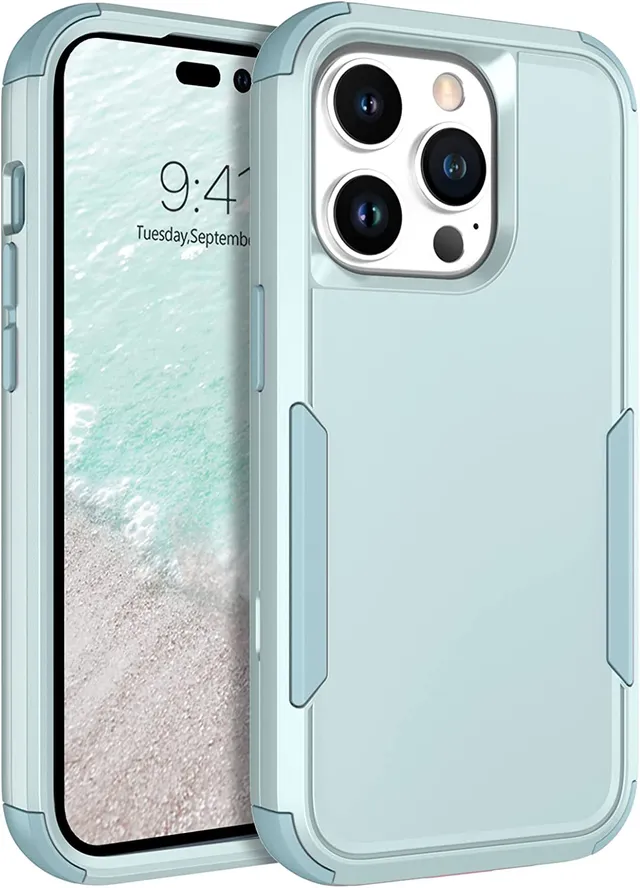 Redpepper Apple Cases iPhone 14 Pro cover rugged 3 strati verde