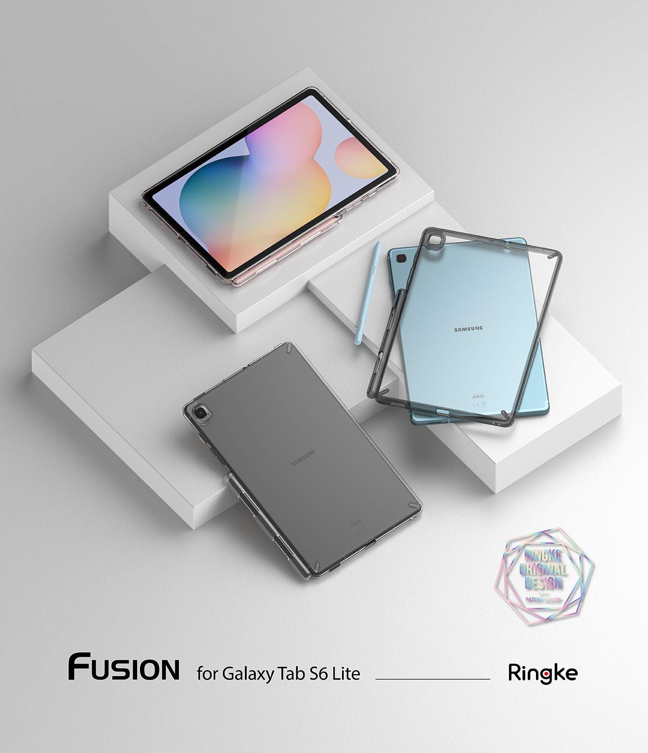 Ringke Fusion cover Galaxy Tab S6 Lite 2024/2022/2020 Clear