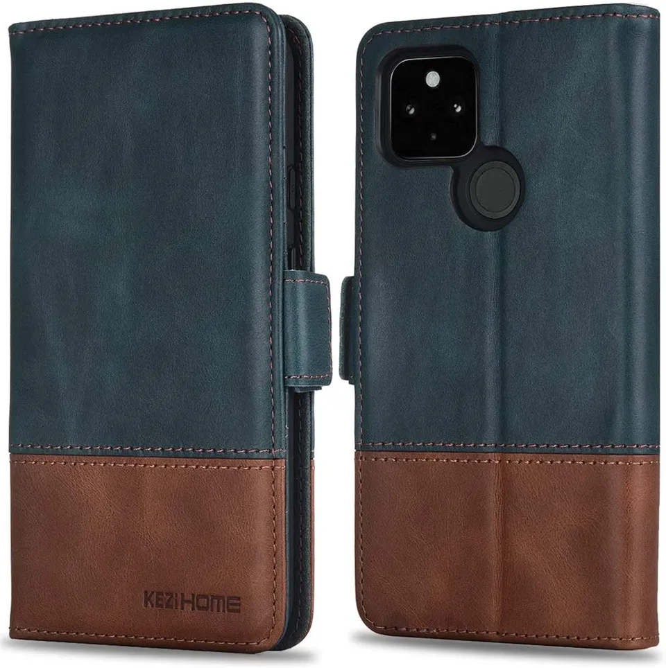 Redpepper Pixel Cases 5 Flip Custodia portafoglio pelle nera