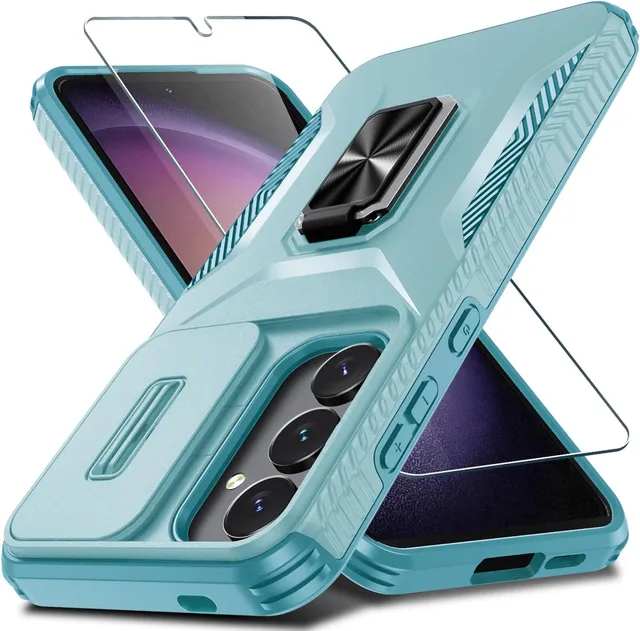 Redpepper Galaxy Cases cover Samsung S25 Plus verde con vetro
