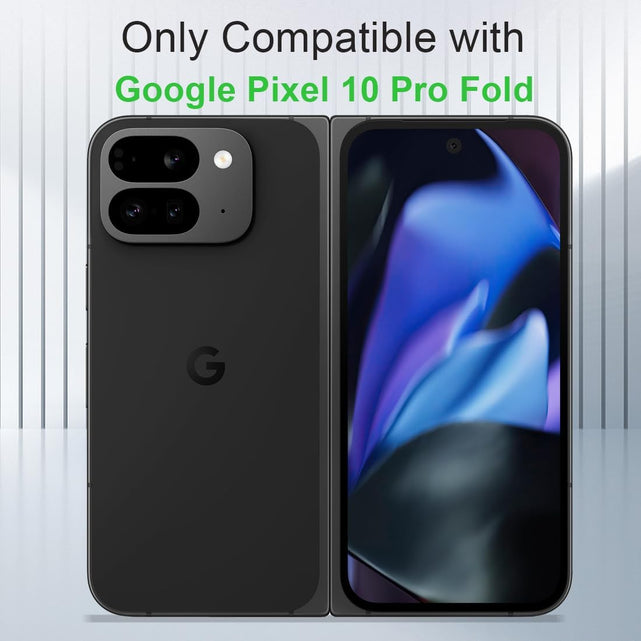 Redpepper Pixel 10 Pro Fold Cover Pelle Portafoglio RFID Nera