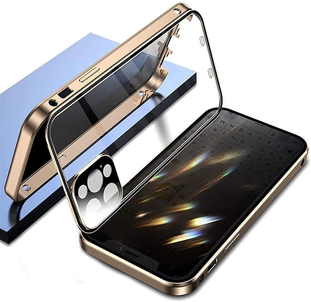 Redpepper iPhone 13 Mini Custodia Privacy 360 Trasparente