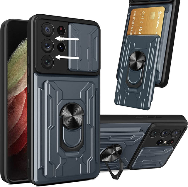 Redpepper Galaxy Cases Galaxy S21 Ultra 5G cover con stand e porta carte