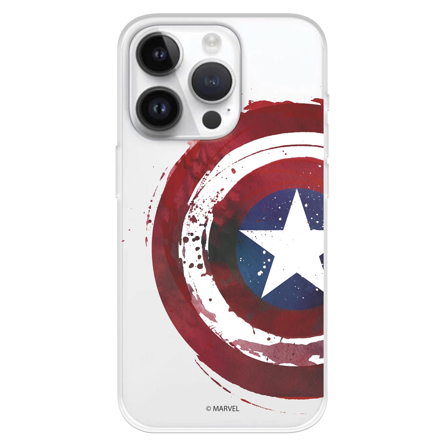 La Casa de las Carcasas Marvel cover iPhone 15 Pro scudo Captain