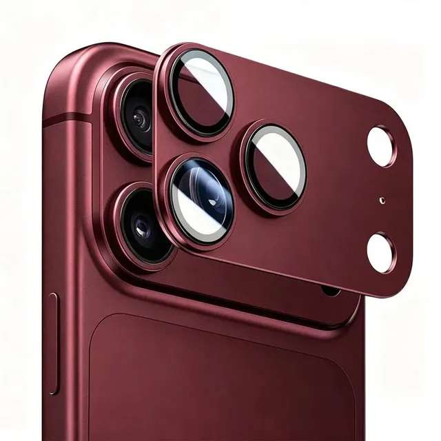 Redpepper iPhone 18 Pro Max vetro fotocamera rosso AR