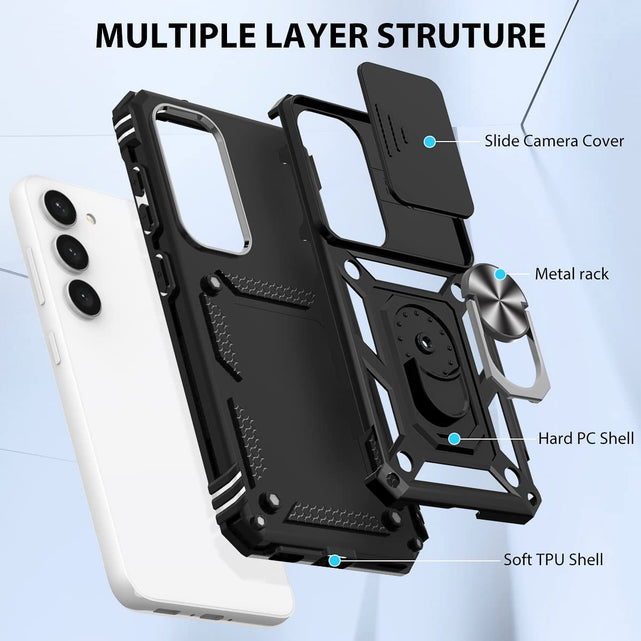 Redpepper S23 Cover copri fotocamera magnetica con anello stand