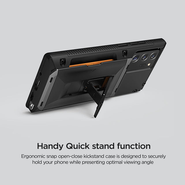 Redpepper Galaxy Note 20 Ultra cover wallet carte stand