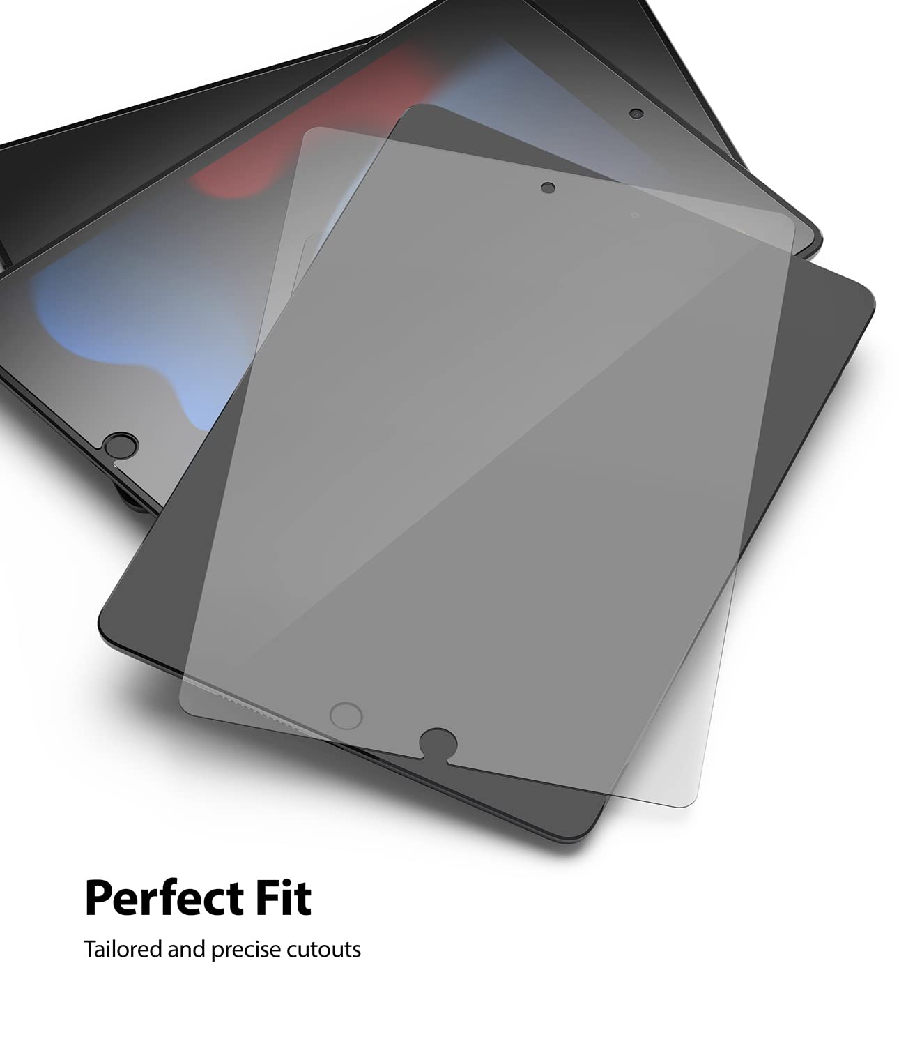 Ringke Glass Pellicola iPad 9 Generazione 10.2 Vetro Temperato 9H