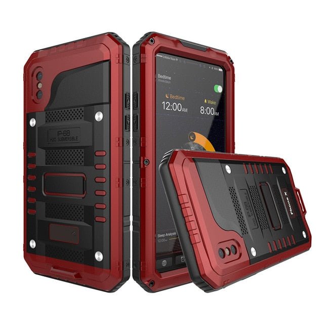 Redpepper Apple Cases iPhone XS Max custodia alluminio impermeabile