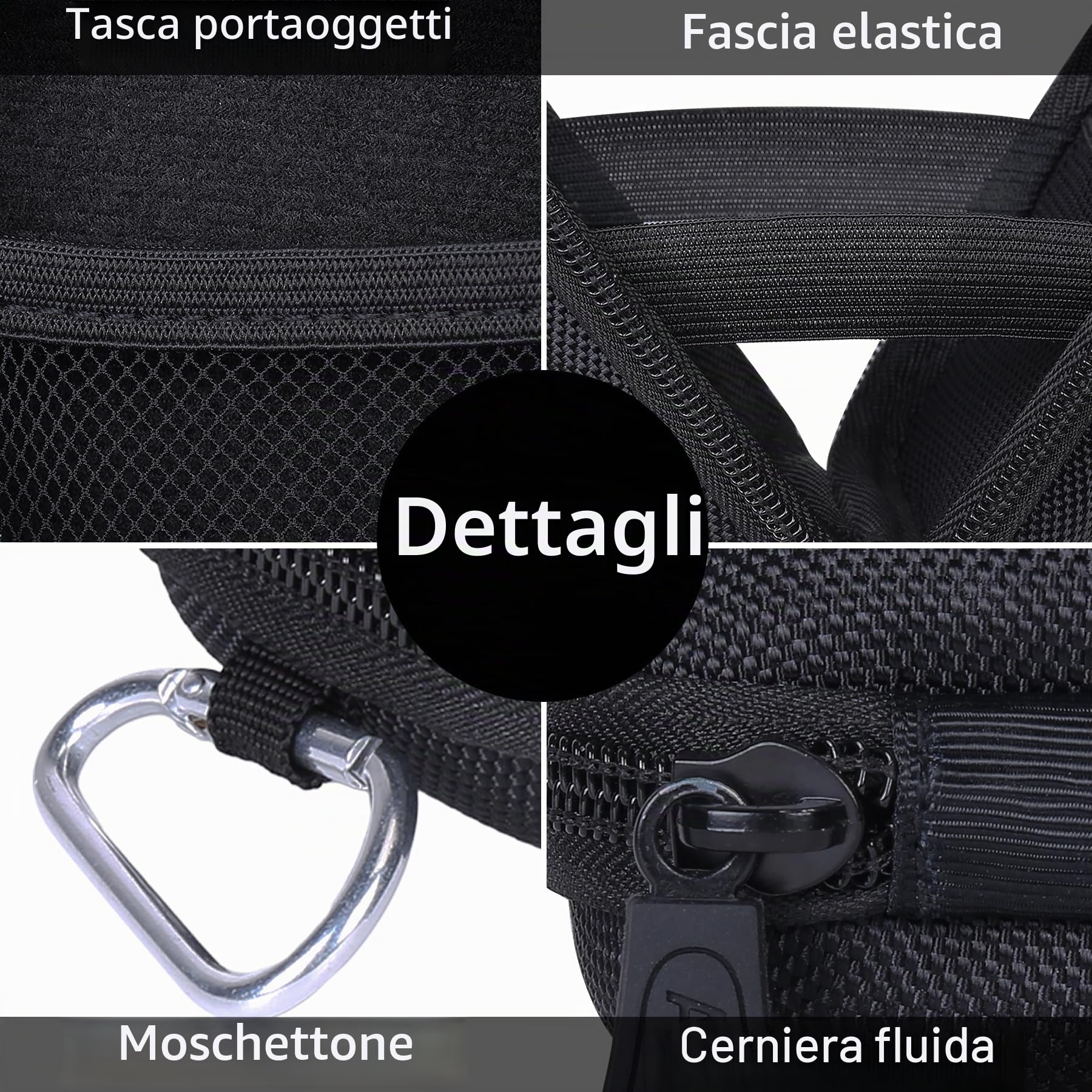 Aenllosi Camera Case custodia Canon PowerShot V10 EVA rigida