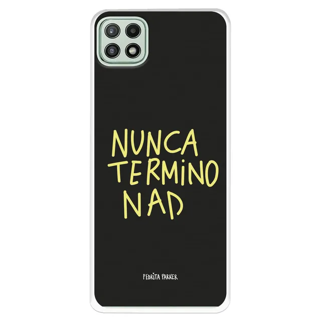 La Casa de las Carcasas Pedrita Parker cover Galaxy A22 5G Mai Termino