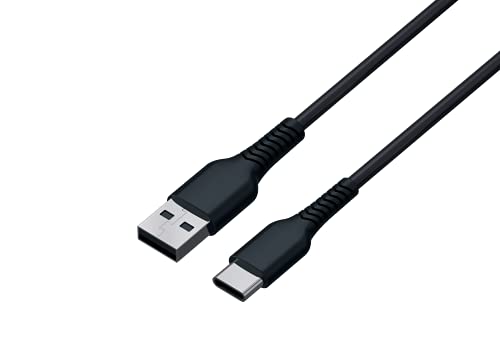Konix cavo ricarica DualSense PS5 USB-A USB-C 3 m nero nylon