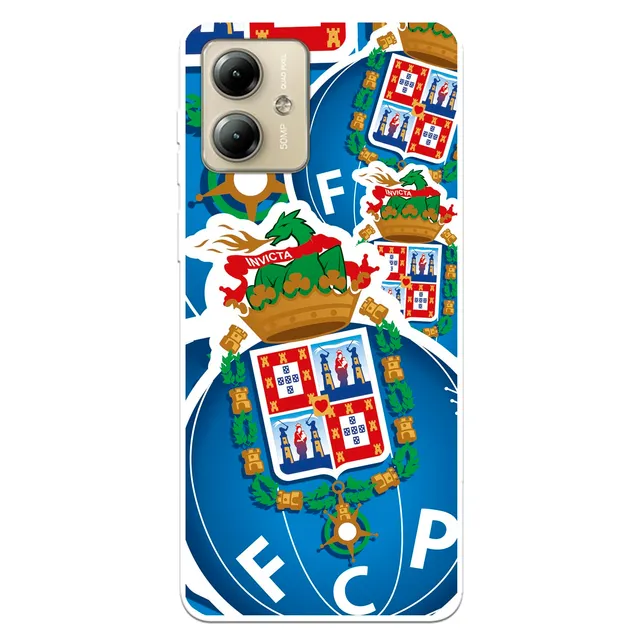 La Casa de las Carcasas Squadre Moto G14 custodia Porto Scudo silicone