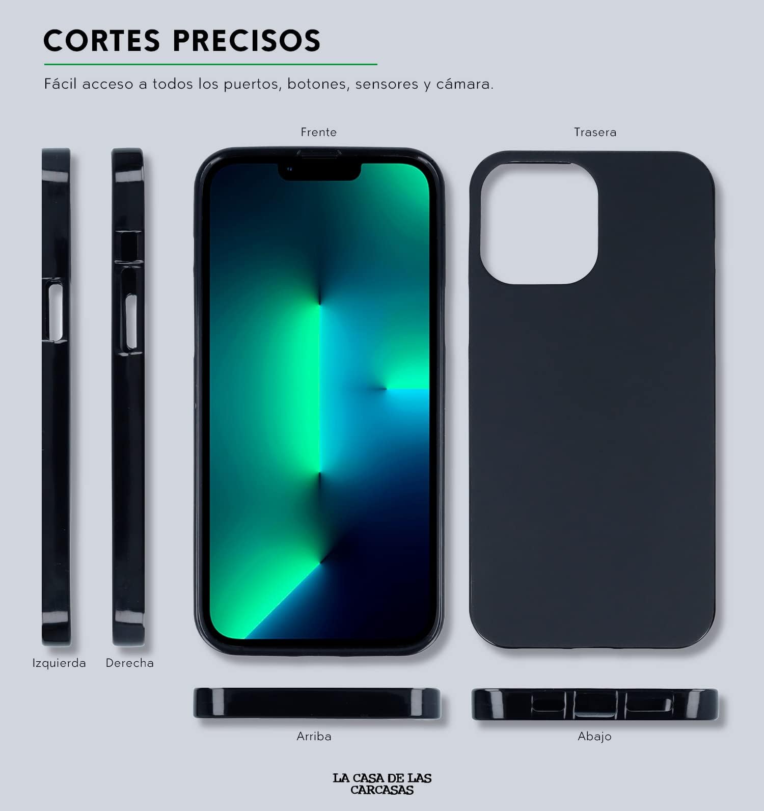 La Casa de las Carcasas Cover Galaxy A55 5G silicone trasparente