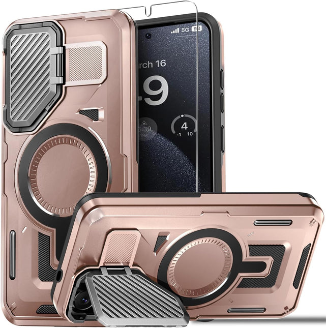 Redpepper Galaxy Cases Galaxy S25 Ultra cover rossa con vetro