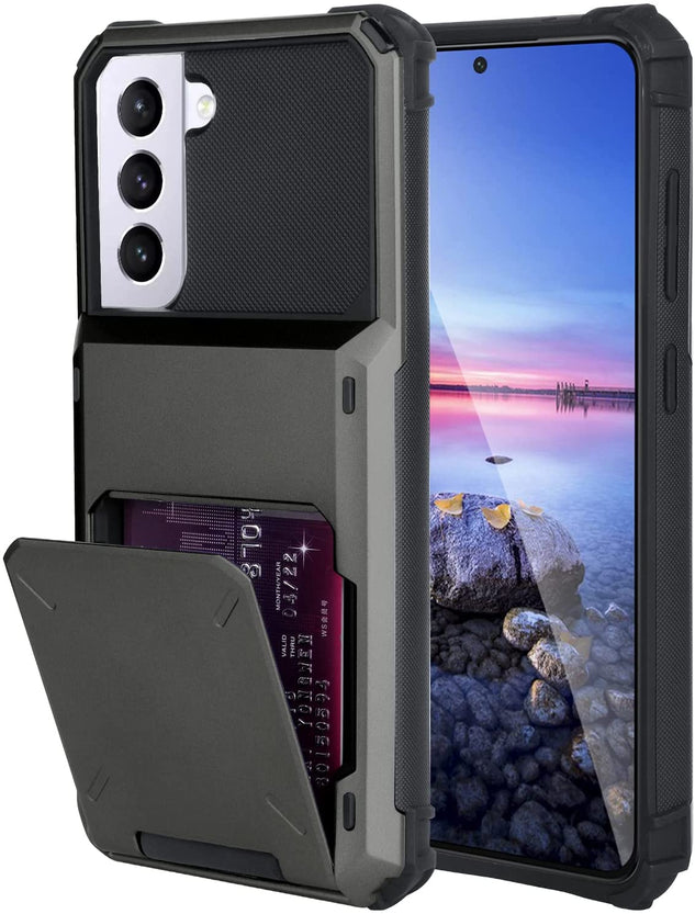 Redpepper Galaxy S22 Plus cover portafoglio 4 carte antiurto