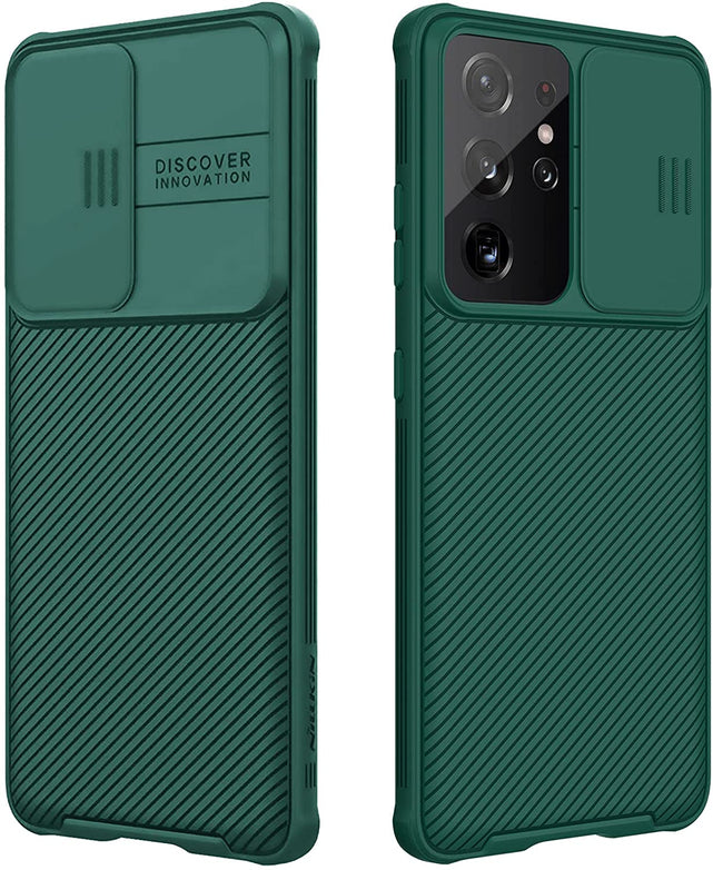 Redpepper Galaxy Cases S21 Ultra cover verde copri fotocamera