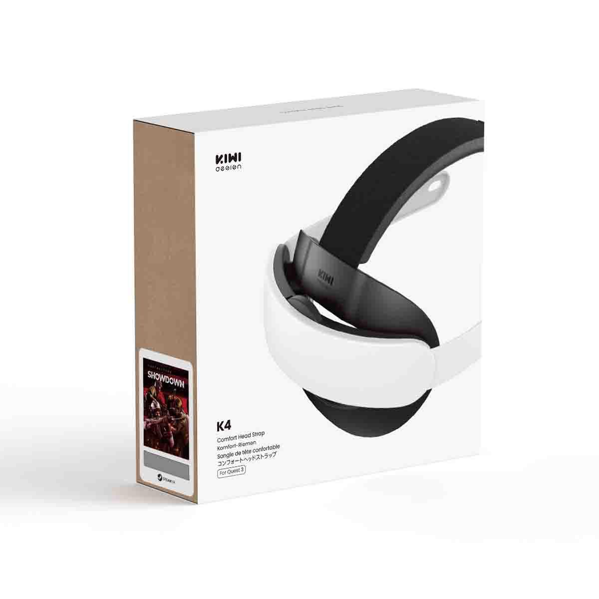 KIWI Design K4 Comfort Strap fascia VR Quest 3/3S memory foam