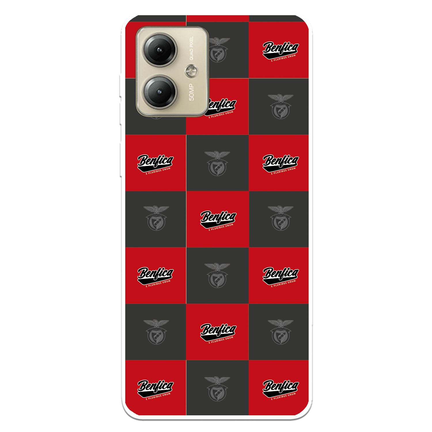 La Casa de las Carcasas Squadre Moto G14 custodia Benfica Scudo silicone