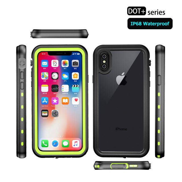 Redpepper iPhone XS Max custodia impermeabile IP68 nera
