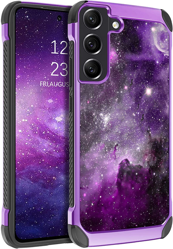 Redpepper Galaxy S22 custodia slim glow fosforescente nebula