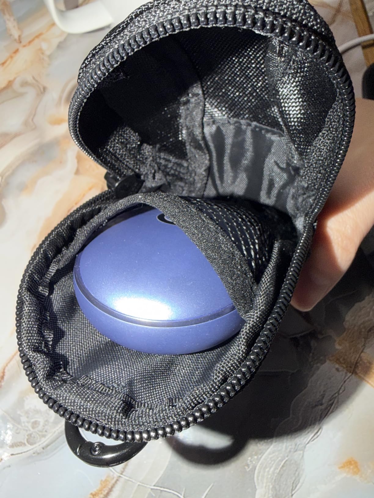 Ringke Cap Mini Pouch mini borsa nera in poliestere