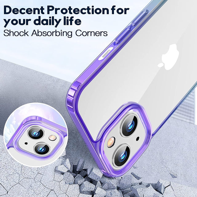 Redpepper iPhone 14 Cover Trasparente Antishock 6.1"