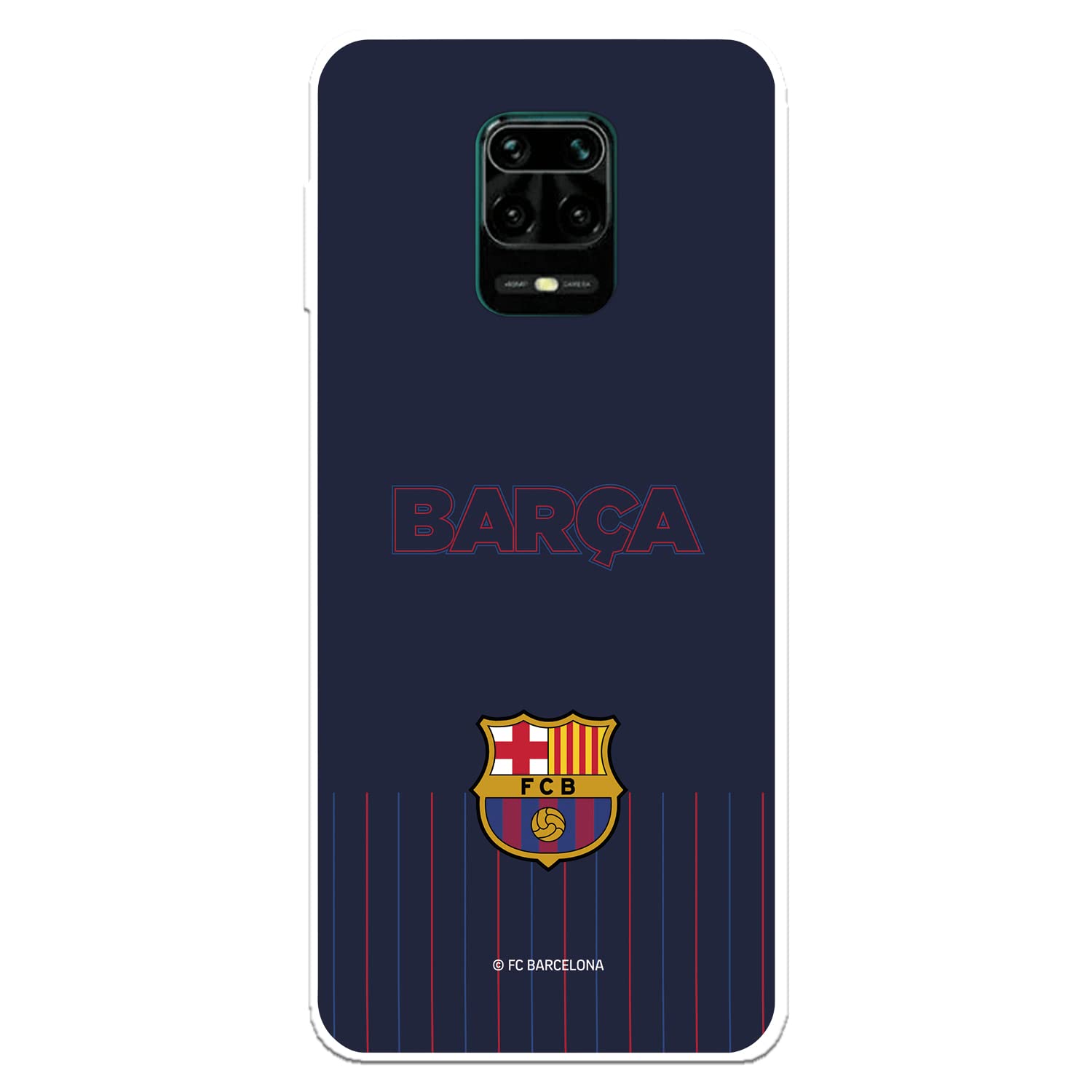 La Casa de las Carcasas Squadre Cover Redmi Note 9S Osasuna Blu Silicone