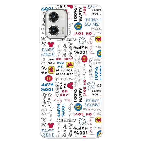 La Casa de las Carcasas Licenze Ufficiali Motorola Moto G73 5G custodia Mickey trasparente